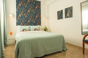 3 chambres, fer et planche Ă repasser, Wi-Fi, draps fournis