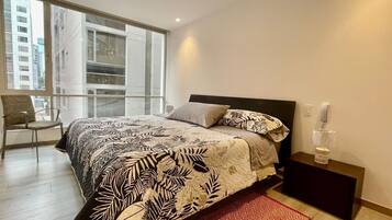 1 間睡房、熨斗/熨衫板、Wi-Fi、床單