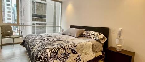 1 soveværelse, strygejern/strygebræt, Wi-Fi, sengetøj