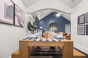 Dining - ATL Patio Paradise - Pool, Hot Tub, Movie Theater, Game Room, B-Ball, Arcades! (Atlanta)