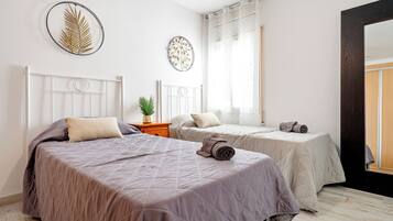 3 chambres, Wi-Fi gratuit, draps fournis
