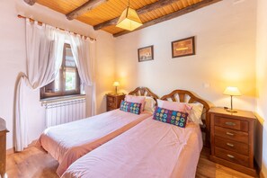 5 sovrum, gratis wi-fi och sängkläder