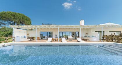 Villa 'Monte Da Torre' avec vue sur mer, Wi-Fi et climatisation