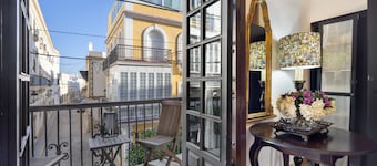 Exclusive Apartment in Palace with Balcony, Wi-Fi and Air Conditioning