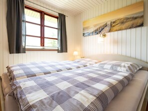 3 室のベッドルーム、客室ごとに異なるインテリア