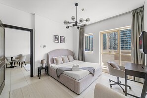 1 室のベッドルーム、アイロン / アイロン台、WiFi (無料)、ベッドシーツ