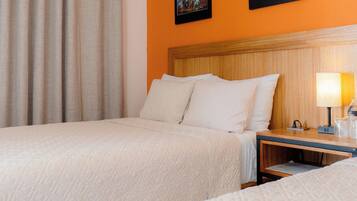 Hypo-allergenic bedding, down comforters, blackout drapes