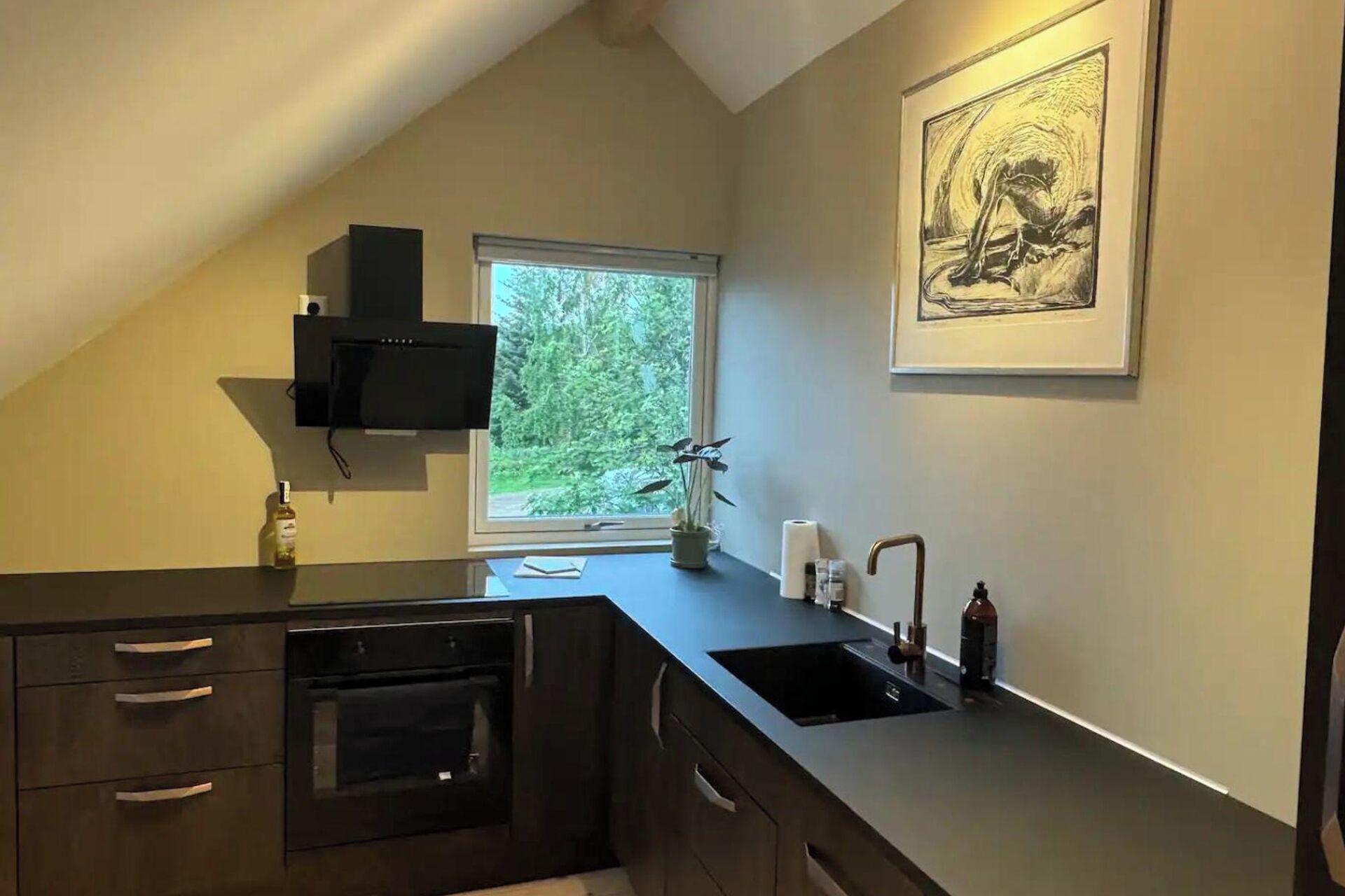 Refrigerador, horno, parrilla de estufa y lavavajillas 