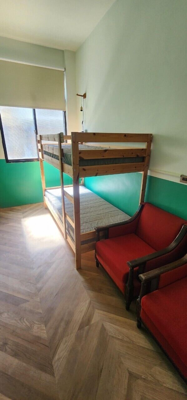 Basic Double or Twin Room | Individually decorated, laptop workspace, free WiFi, bed sheets - So Art Hostel (Sanyi)