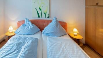 2 bedrooms, individually furnished