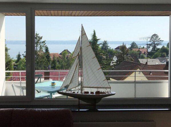 Hus | Udsigt fra overnatningsstedet