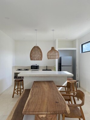 Private kitchen - Shanti Villa by Betterplace (Canggu)