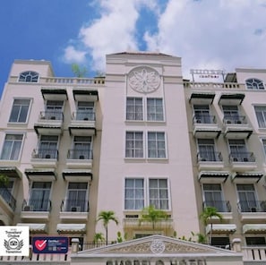 Façade de l’hébergement