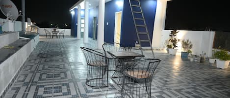 Terrasse sur le toit