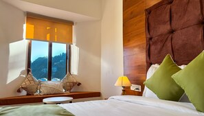 Kahden hengen standard-huone, vuoristonäköala | Ilmainen Wi-Fi, vuodevaatteet