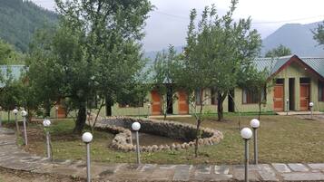 Overnatningsstedets facade