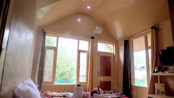 Economy Cottage, Mountain View | 1 bedroom, premium bedding, pillow-top beds, soundproofing