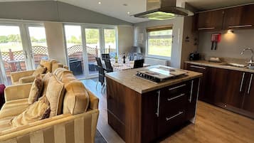 TV connectée, cheminée