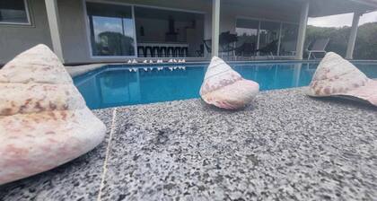 Te Aro Villa 2
Modern Brand New 3brm villa with pool in Muri