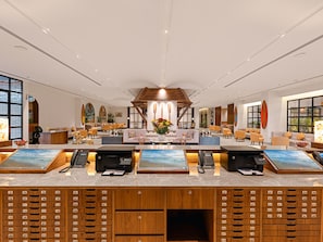 Lobby sitting area