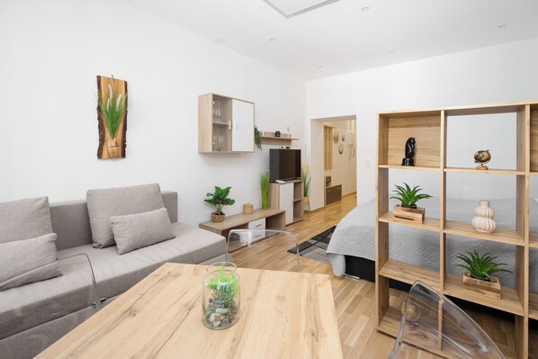 Apartment, 1 Queen Bed with Sofa bed | Iron/ironing board, free WiFi - Apartment Johannitergasse  (Vienna)