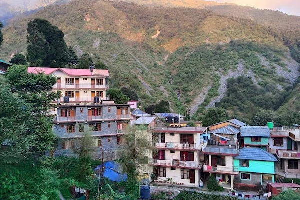 Majoituspaikan julkisivu