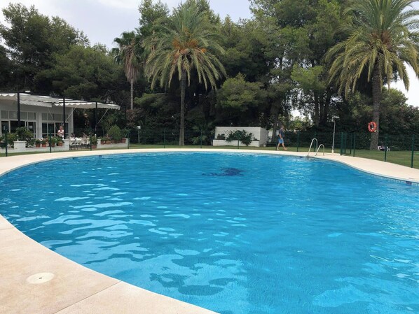 Apartment, 1 Bedroom, Balcony, Ocean View | Pool | Outdoor pool