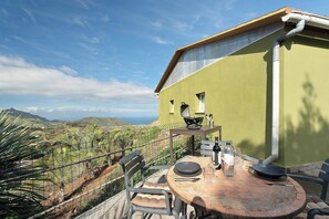 Apartment, 1 Bedroom, Patio, Mountain View | BBQ/picnic area