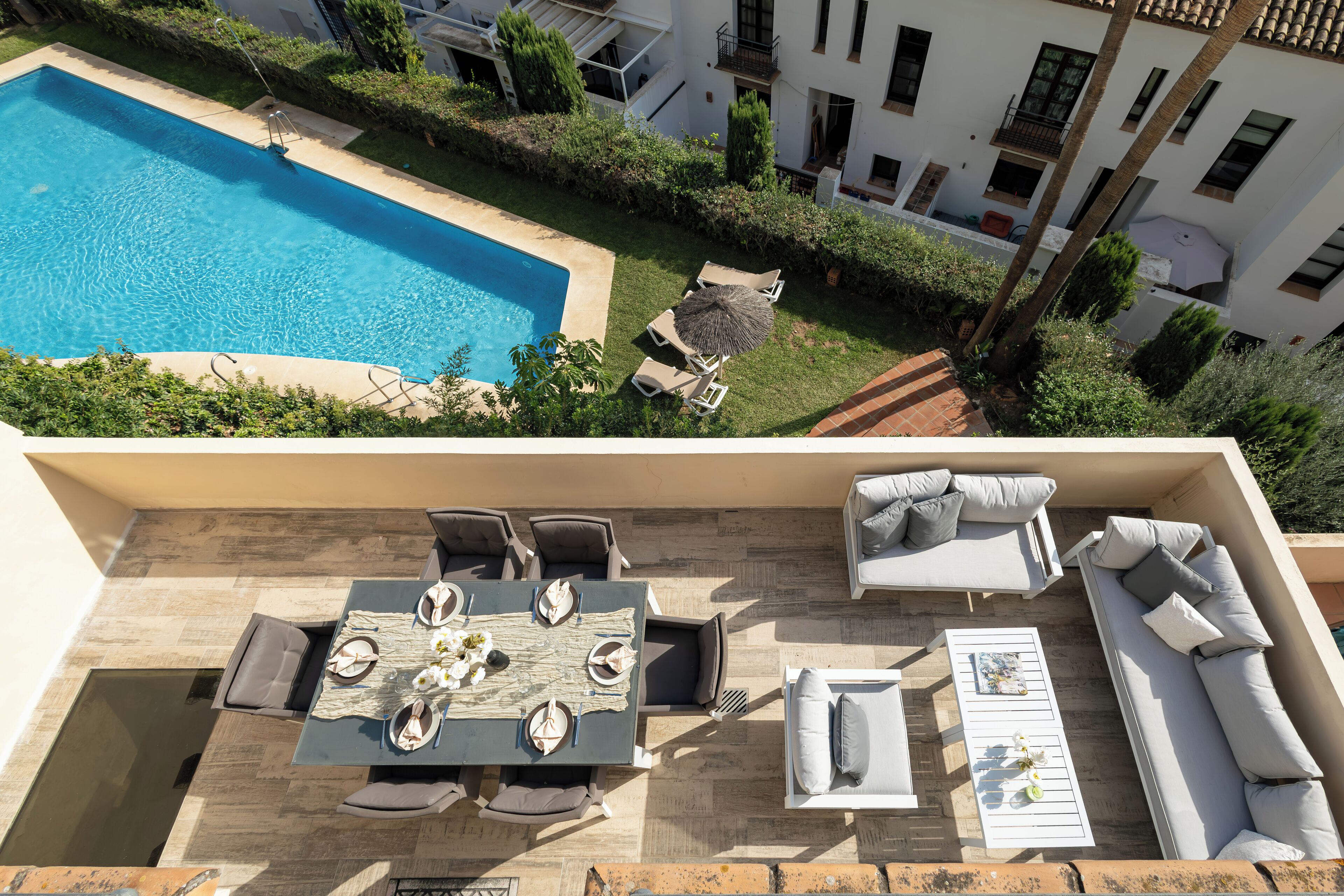 Apartment, 3 Bedrooms, Terrace, Mountain View | Pool | Outdoor pool