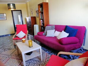 Loft, 2 Bedrooms | Living area - House Niebla In The Center Of Alajeró (Alajero)