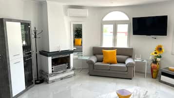 Chalet, 3 kamar tidur, Boleh Merokok, kolam renang pribadi | Interior