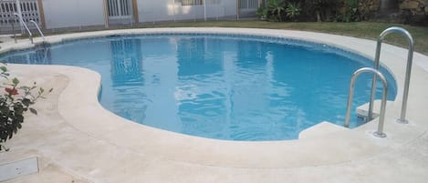 Apartment, 2 Bedrooms, Terrace, Garden View | Pool | Outdoor pool