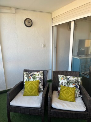 Lejlighed - 2 soveværelser - terrasse - byudsigt | Balkon