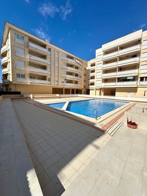 Loft, 1 chambre, balcon, vue ville | Piscine