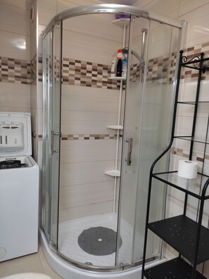 Departamento, 1 habitación, para fumadores, balcón | Baño