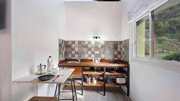 Apartment, 1 Bedroom, Patio, Mountain View | Dining