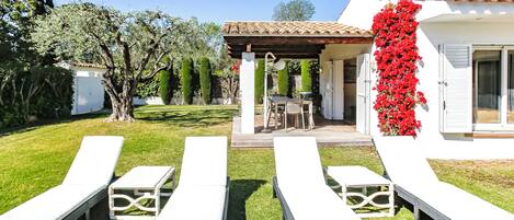 House, 5 Bedrooms, Smoking, Private Pool | Terrace/patio