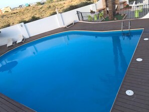 Casa, 2 quartos, para fumantes, terraço | Piscina | Piscina externa