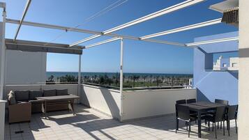 Apartament, 2 dormitoris, accessible, fumadors | Servei de restauració a l'aire lliure