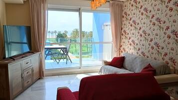 Apartament, 2 dormitoris, accessible, fumadors | Sala d'estar