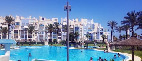 Apartment, 2 Bedrooms, Accessible, Smoking | Pool | Outdoor pool