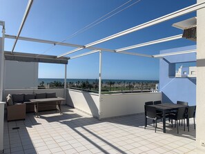 Apartment, 2 Bedrooms, Accessible, Smoking | Outdoor dining - Beautiful 2 Bedroom Penthouse (Roquetas de Mar)