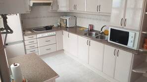 Shared Dormitory, 1 Bedroom, Patio, Garden View | Dapur peribadi