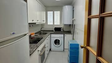 Căn hộ, 1 phòng ngủ, ban công, quang cảnh biển | Bếp riêng