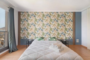Apartment, 2 Schlafzimmer, Balkon, Meerblick | 2 Schlafzimmer
