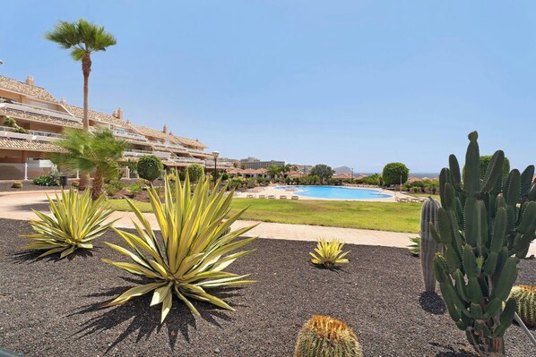 Appartement, 2 slaapkamers, uitzicht op de stad | Terrein van de accommodatie