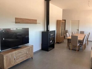 Ferienhaus, 4 Schlafzimmer, barrierefrei, Raucher | Wohnbereich