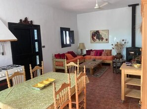 House, 3 Bedrooms, Accessible, Smoking | Living area - Rural House Veleta With Pool and Barbecue Murtas Granada Spain (Murtas)