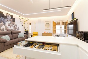 Apartment, 1 Bedroom, Balcony | Living room - Magic Stay in Granada With Private Parking (Granada)
