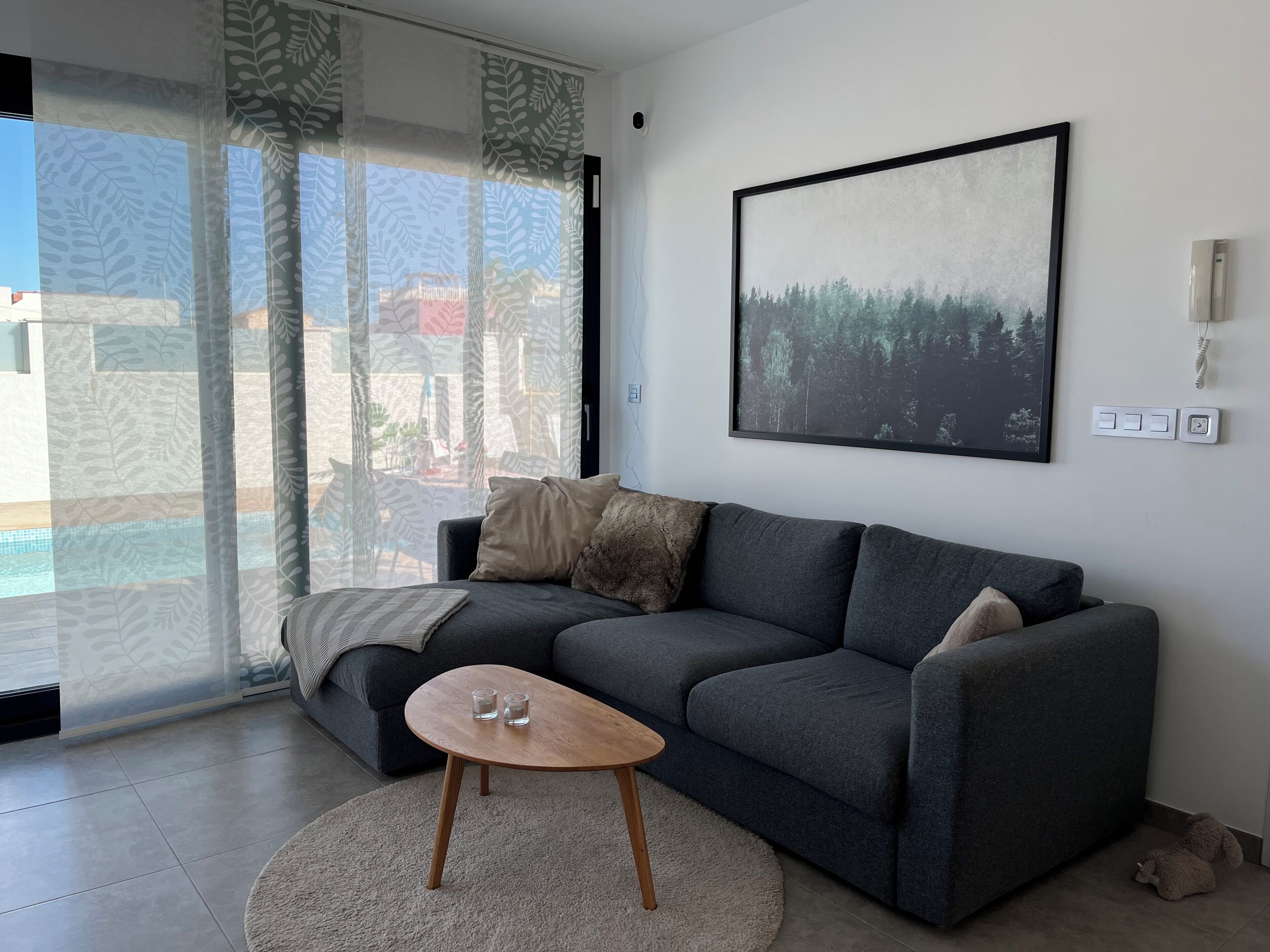 House, 3 Bedrooms, Private Pool, Pool View | Living area
